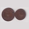 India › Indian princely states › Tonk-George V Muhammad Sa'adat Ali Khan RARE (2 COIN SET)