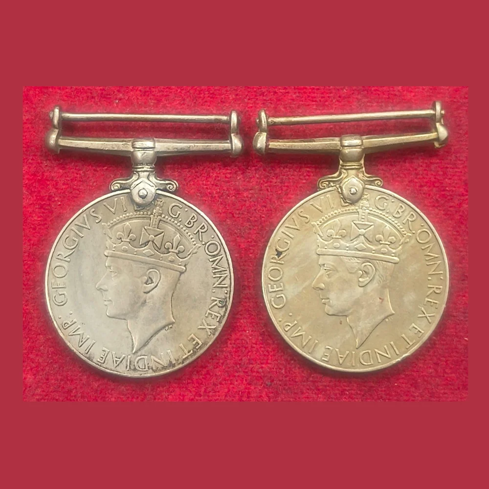 420 DFDR,CLN. Labh Singh Patiala. S.F Group Medal - Image 2