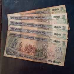 Alternative view of OLD ISSUES 500₹ WINTAGE ISSUE CRISPY PAPER EXCELLENT CONDITION Same and similar set are available