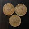 Republic India 3 different variety Hyderabad mint Metal copper nickel Same and similar set are available