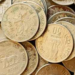 Republic India Denominaton 50 paise Golden jubilee Metal copper nickel 55 piece given Same and similar piece available