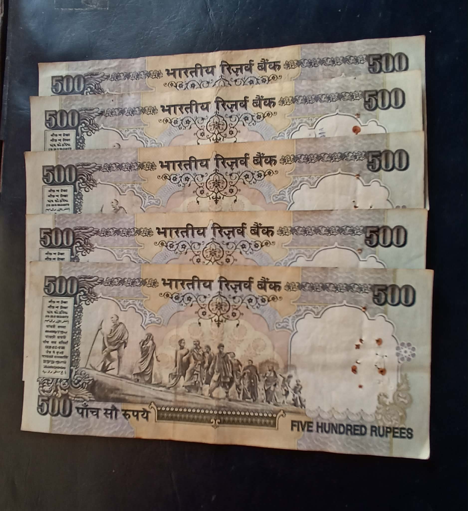 Reserve Bank of India Denominaton 500₹ note Same and similar set are available - Image 2