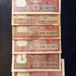 Reserve Bank of India Denominaton 2 ₹ 6 different governor Condition as per image Same and similar set are available