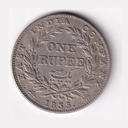 British 1 Rupee 1835 (William IV) Rare Silver Coin