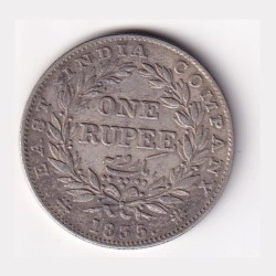 British 1 Rupee 1835 (William IV) Rare Silver Coin