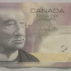 Canada 10 Dollars Rare Note #B2
