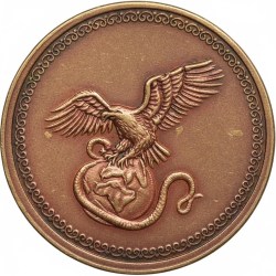 Alternative view of 100 Rupya 1940 Geeorge 6th, Eagle - C.D Deshmukh, Bank of India Fantasy Coin #AA- 23