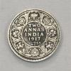 British India 2 Annas 1917 George V Rare Silver Coin #AA-50