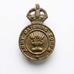 WW2 British Army Catering Corps Slider Cap Badge Medal#AA-56