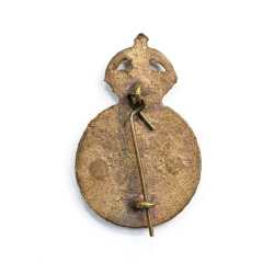 Alternative view of WW2 British Army Catering Corps Slider Cap Badge Medal#AA-56