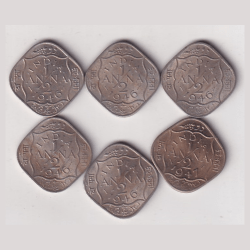 British - India ½ Anna - George VI ( Buyer will receive randomly one coin )#AA-19