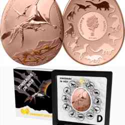 2022 Samoa – Dinosaurs in Asia Series – DSUNGARIPTERUS WEII Proof Coin Pack