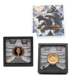 2025 Samoa – 25 cents , Black Tortoise Chinese Eaves Tiles Proof Coin Pack