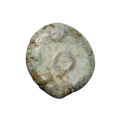 Alternative view of Copper Coin of Satavahan Dynasty (1st Cen.BC) from Marathwada(Nanded) Region with Multi-Arched Hill/Ujjaini