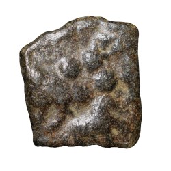 Copper Coin of Bhadra/Mitra Dynasty (2nd Cen. BC) with Elephant, Horse & River Goddess 'Bena' Very Rare