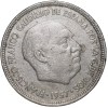 Old Nickel 5 Pesetas of Spain Country (AD 1957) Francisco Franco Scarce