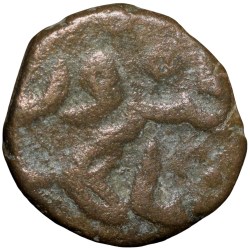 Copper 2/3 Falus of Firuz Shah(AD 1397-1422) of Bahamani Sultanate BH67 Scarce