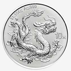 1 Oz Pure Silver 999 China 10 Yuan Dragon 2025 Issue Ultra Unique and Rare