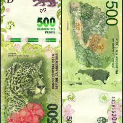 Argentina 500 Pesos World Banknote 2016 ND P365a3 UNC Unique and Rare
