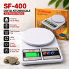 SF-400 Digital Kitchen Weighing Scale (10kg x 1g) | High Precision Electronic Scale for Coins, Silver & Gold Measurement