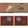 150 Years of Telecommunications -2004 Rare Kolkata UNC 2 Coin Set
