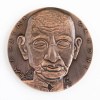 Mahatma Gandhi India's independence Medal Spain RARE BEAUTIFUL BIG SIZE MEDELLION