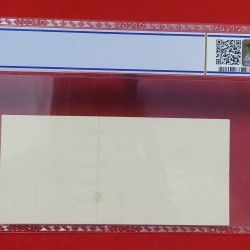 Alternative view of 10 RUPEES ERROR NOTE MISPRINTED OBV & REV PCGS GRADED AU 58