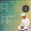125th Birth Anniversary of Dr. S. Radhakrishnan 1888 - 2013 Rare Hyderabad UNC Coin Set - Image 3