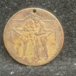 British India Medal (1914-1919) Freedom and Honour of King George V Rare Medal