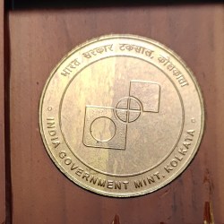 Alternative view of UNESCOS Recognition Of Bengal'S Durga Puja As Intangible Culture Heritage Unique Rare Kolkata Mint 100 Gms