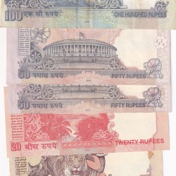 Alternative view of 786 FANCY NUMBER DIFFERENT DENOMINATION NOTE SET#112
