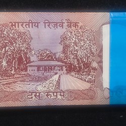 Alternative view of 10 RUPEES SHALIMAR GOVERNOR S. VENKITARAMANAN NON-SERIAL PACKET (100 NOTE)#110