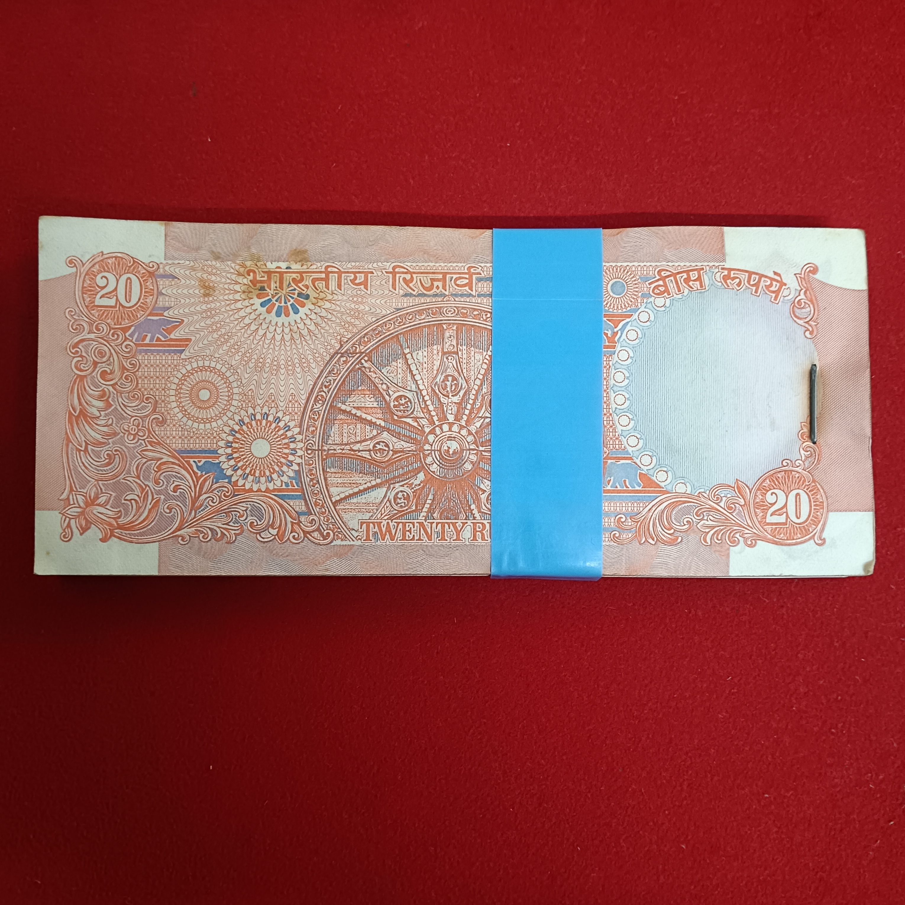 Twenty Rs Rare Chakra Full Bundle Governor C Rangarajan Gem Unc Condition 416401 - Image 8