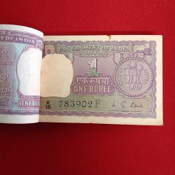 Alternative view of One Rs Rare Big Coin Full Bundle Finance Minister KG Kaul Year 1974 Republic of India 783901