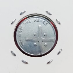 Alternative view of RARE INDIA RUPEE UNITY IN DIVERSITY YEAR 2004 BOMBAY MINT UNC CONDITION