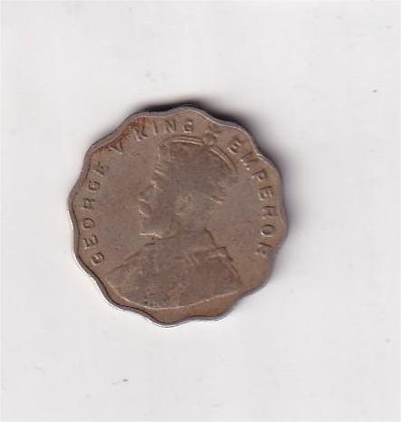 British India 1 Anna 1919 George V Rare Coin #AA-117 - Image 2
