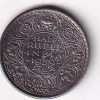 British India ½ Rupee 1939 (George VI) Kolkata Mint Rare Silver Coin