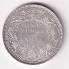 BITISH - INDIA 1 RUPEES 1901 - VICTORIA RARE SILVER HIGH GRADE UNC COIN