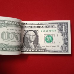 Alternative view of Extremely Rare One Dollar Serial Full Bundle Gem Bunc Condition United States of America