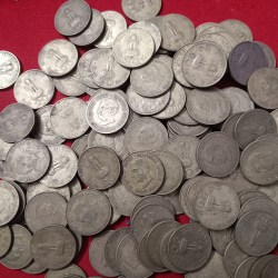 Alternative view of 20 Paise Bronze Scare Coin Mahatma Gandhi 1969 Year 50 Pcs Given