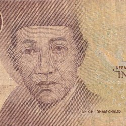 Indonesia 5000 Rupiah Rare Note#B2