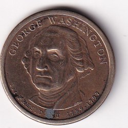 United States 1 Dollar (George Washington) Rare Commemorative Coin#AA-154