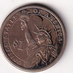 Alternative view of United States 1 Dollar (George Washington) Rare Commemorative Coin#AA-154