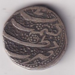 Alternative view of Afghanistan 1 Rupee - Zaman Shah Herat Rare Silver Coin #87