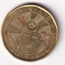 Canada 1 Dollar 2019 (Elizabeth II Equality) Rare Commemorative Coin#AA-147