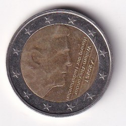 Netherlands 2 Euros 2025 (Willem-Alexander 2nd map) Rare Bimetallic Coin#AA-159