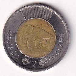 Alternative view of Canada 2 Dollars 2024 (Charles III) Rare Bimetallic Coin#AA-163