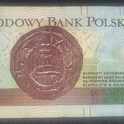 Alternative view of 786 Fancy Number Poland 10 Zlotys Rare Note#B2