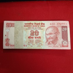 Twenty Rs Old Full Bundle Governor Bimal jalan Unc Condition 594901