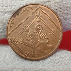 Queen Elizabeth Two Pence Tiger Coin 2012 Year